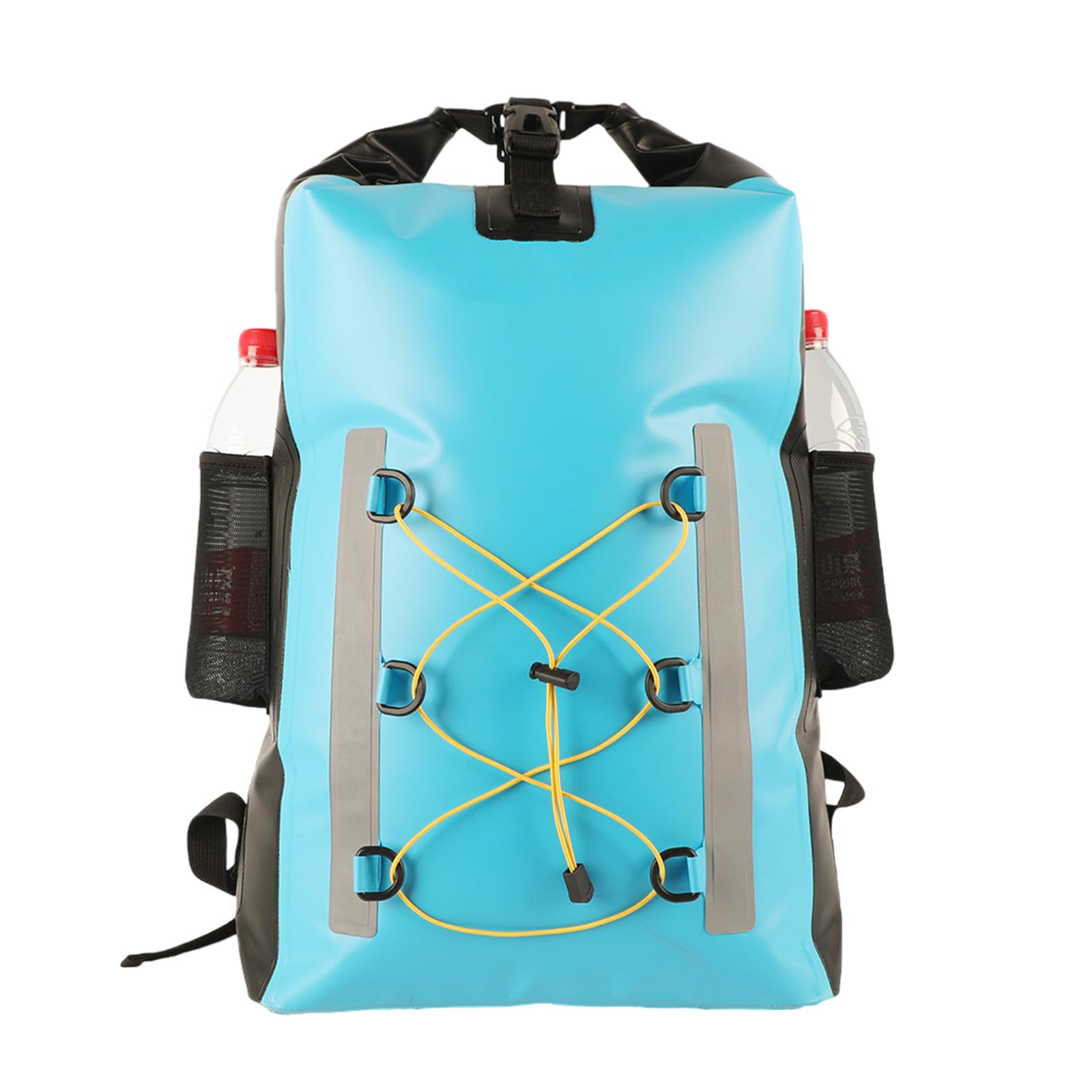 YiNLuax 30L Dry Bag Wasserdichte Tasche Kajakfahren Bootfahren Wasserdichter Rucksack mit Seitentasche Schwimmende Trockentasche Rucksack Wasserdicht