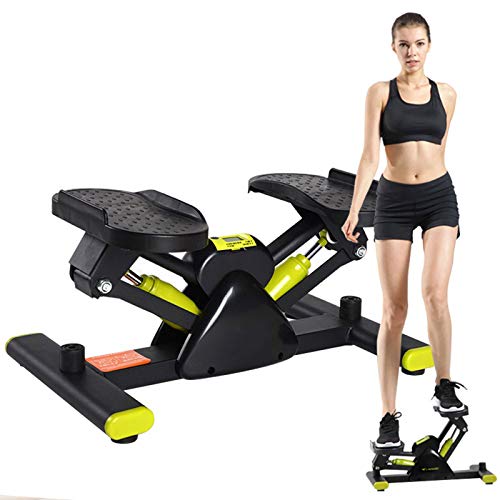 Mini Stepper für Zuhause, Aerobic Up-Down-Stepper mit Multifunktions Display, Ausdauer-Beintrainer Sportgeräte Zuhause, V-förmige Bewegung, Kein Lärm