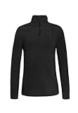 Protest Women, Ladies 1/4-Reißverschluss MUTEZ True Black Xl/42