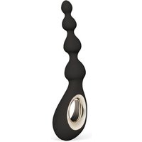 LELO SORAYA Beads, Anal Vibrator mit Perlen und Bow-Motion-Technologie sowie 8 Vibrationsmustern, Anal Kugeln, Black