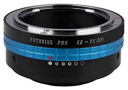 Fotodiox Pro Lens Mount Adapter with Aperture Control, Mamiya ZE Lens to Fujifilm X-Series Mirrorless Cameras