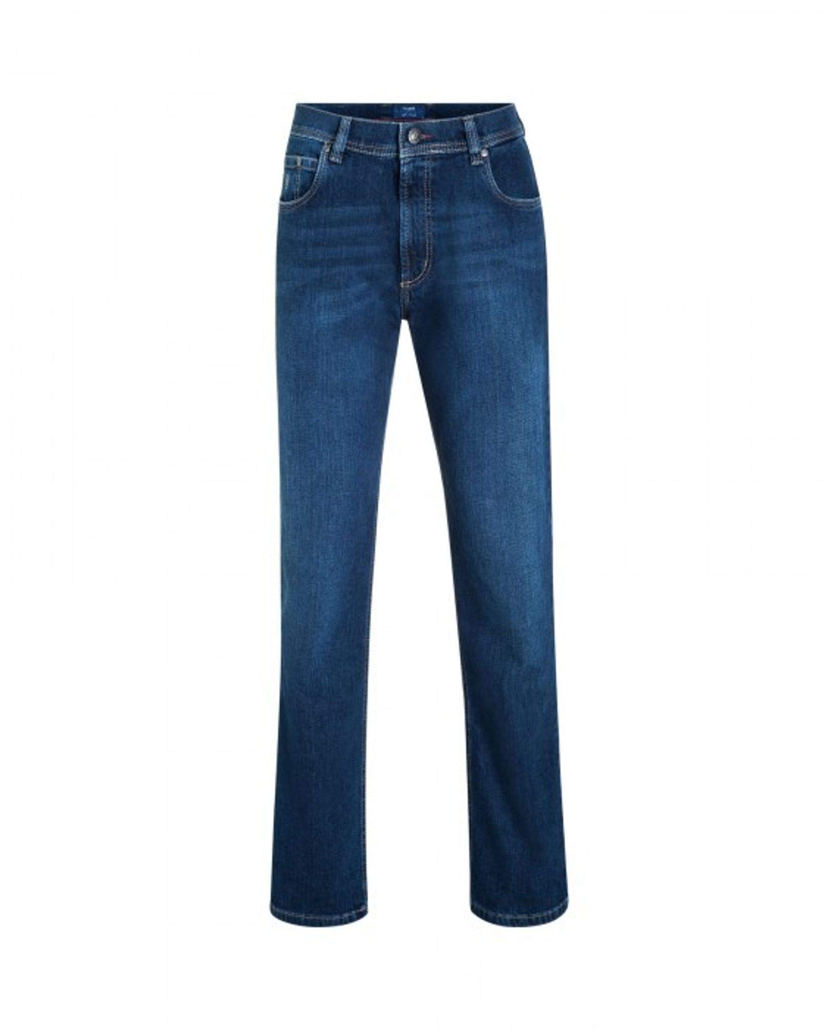 bugatti Herren Straight Leg Jeanshose 3280D R-16640 Gr. W33/L34 (Herstellergröße: 33/34) Blau (Navy 343)