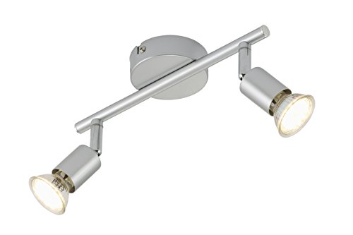 Briloner Leuchten, LED Deckenstrahler, Deckenleuchte, Deckenlampe, Spots, Wohnzimmerlampe, Deckenspot, LED Strahler, Deckenbeleuchtung, Deckenlampe Wohnzimmer-Kinderzimmer-Schlafzimmer, LED Lampe, schwenkbar