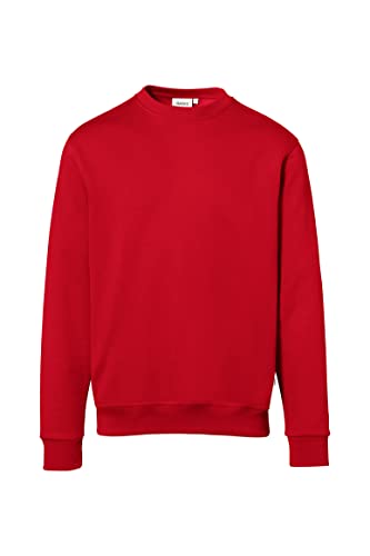 HAKRO Sweatshirt "Premium" - 471 - rot - Größe: 3XL