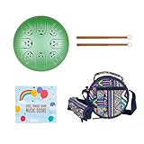 8-Tone Steel Tongue Drum C Key Percussion Instrument Handpan Drum Unique 12 Ethereal Drum For Beginner Kids