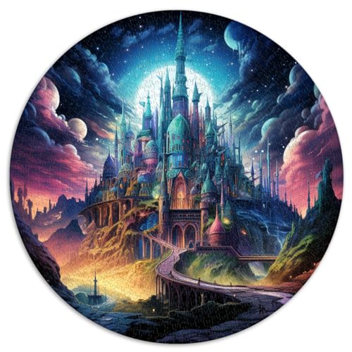 Puzzle-Geschenk, Weltraumkathedrale, 1000-teiliges Puzzle für Erwachsene, 26,5 x 26,5 Zoll, Spiele, Spielzeug, Geschenk, Geburtstagsgeschenk, Geschenke für oder, Wandkunst