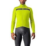 CASTELLI 4518511-383 PURO 3 JERSEY FZ Sweatshirt Herren ELECTRIC LIME/Silver REFLEX Größe XXL