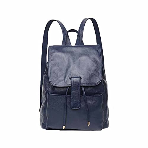 LederleiterEU Rucksack Damen Leder Tagesrucksack Wasserdicht Backpack SchulrucksackLederrucksack für Uni Arbeit