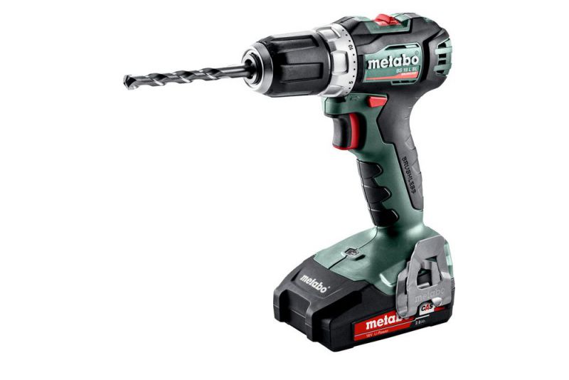 METABO Akku-Bohrschrauber BS 18 L BL (602326500); metaBOX 145; 18V 2x2Ah Li-Ion + SC 30