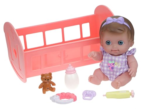 JC TOYS - Lil' Cutesies Babypuppe, lila (17432)