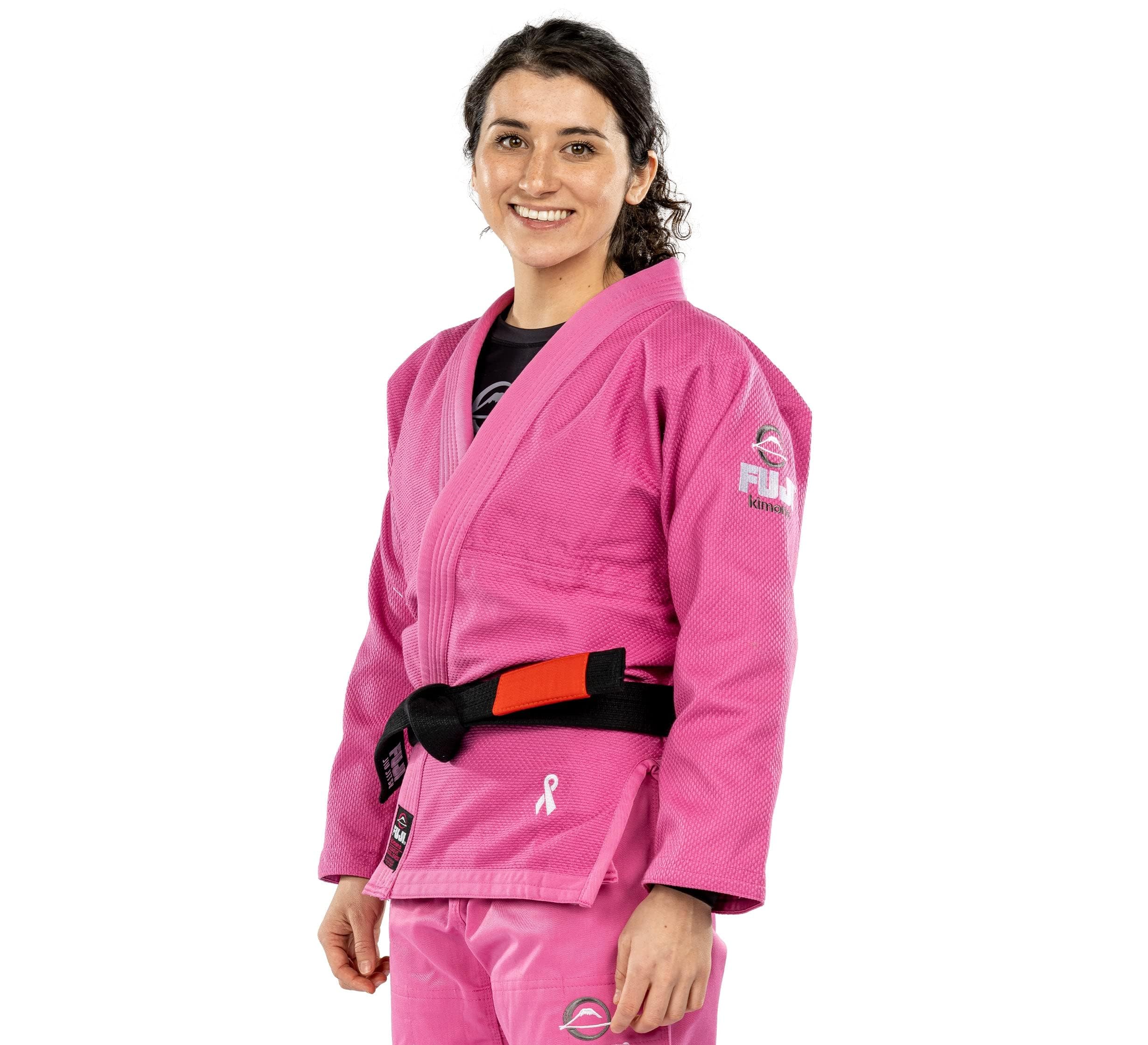 FUJI All-Around Brazilian Style Jiu Jitsu Uniform Pink Größe W2