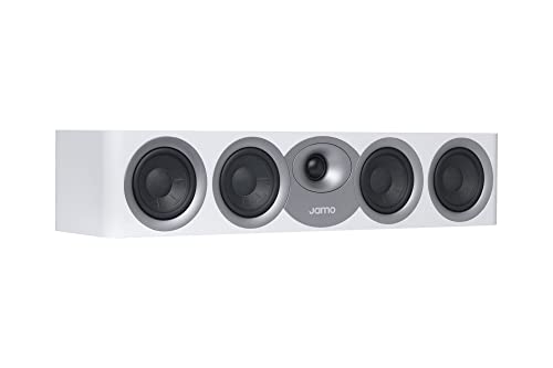 JAMO S7-43C Center Channel Grey Cloud Center Canal Lautsprecher mit 14 cm Woofer, Grau