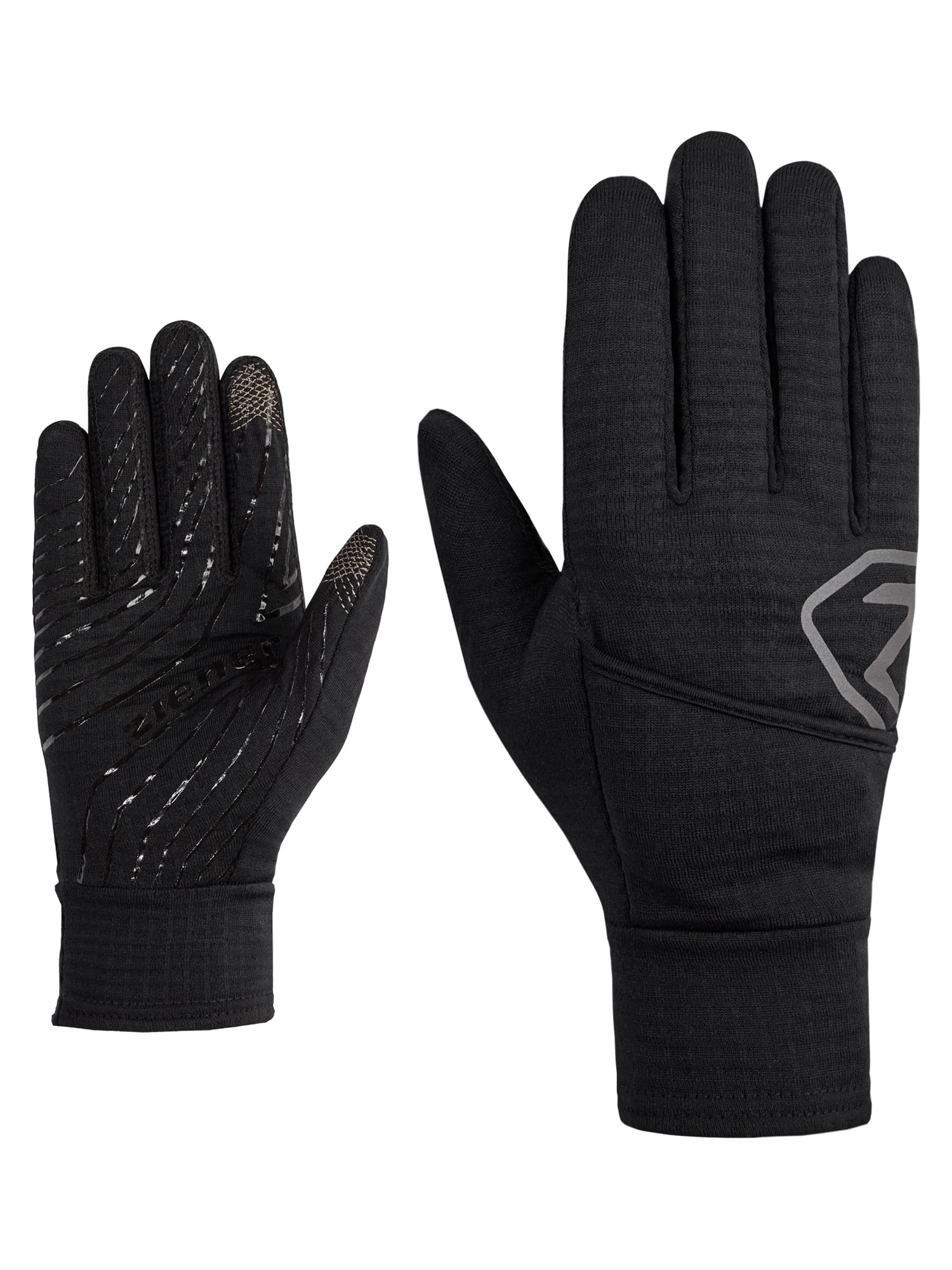 Ziener Herren Ivano Touch Freizeit- / Funktions- / Outdoor-Handschuhe | Touch, Überzieh-Fäustling, Black, 8