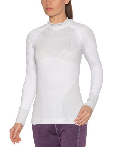 Craft Warm Kragen Halsreif, Langarm Unterwäsche Warm Damen XL weiß