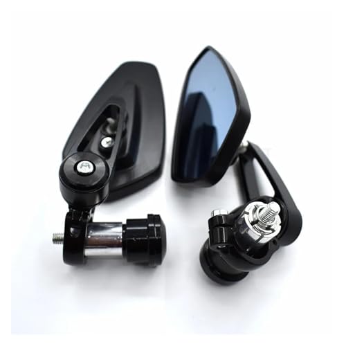 Motorradspiegel-Set Für Y&amaha YZF R125 R15 R25 R 125 15 25 Für Mt 07 09 Für MT-09 FZ07 Universal Rückspiegel Für Motorradlenkerenden 22 Mm 7/8"(Schwarz)