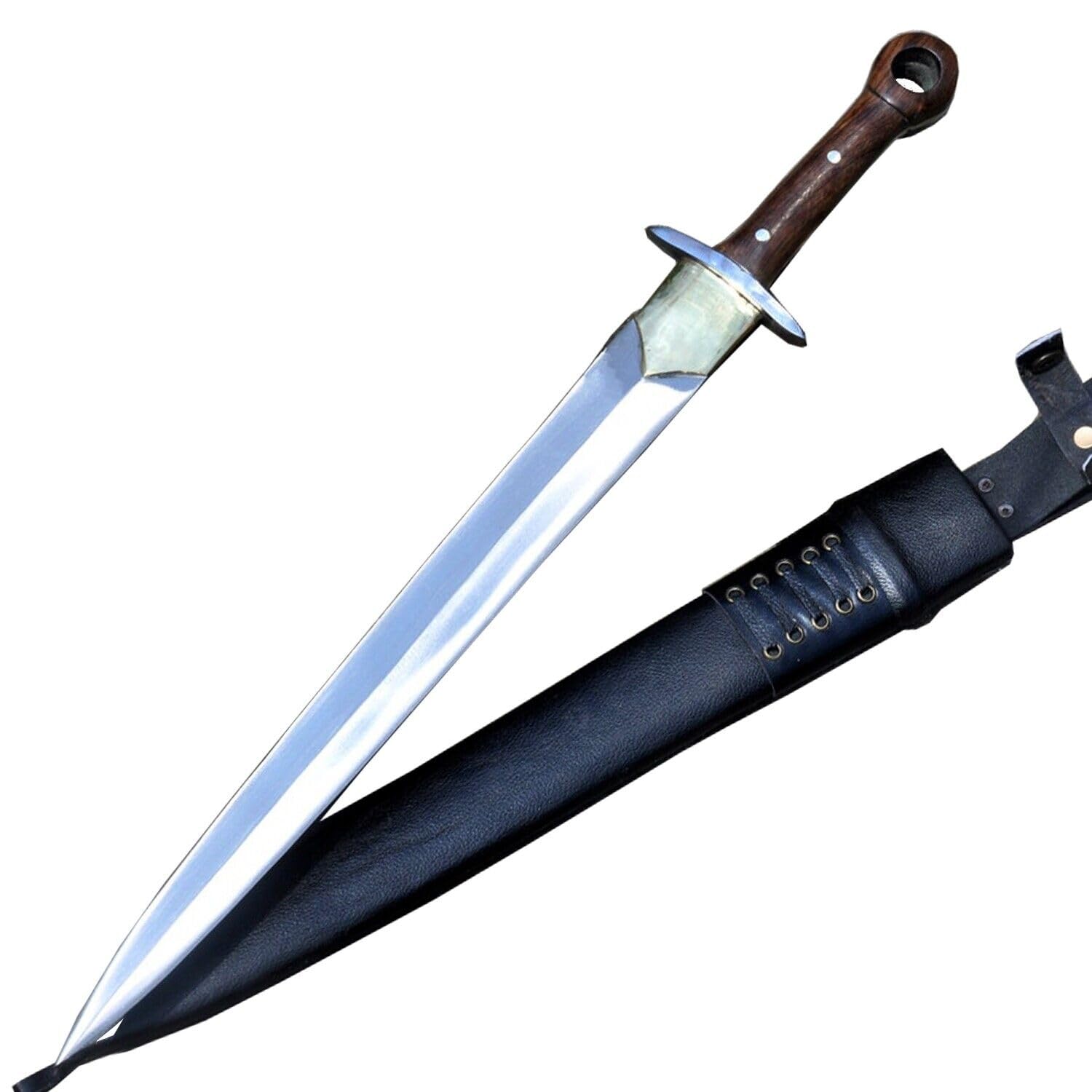 THE NEPAL 40 cm lange Klinge, handgeschmiedetes Merry Sword-Replica Barrow-Schwert-Dolch-Full Tang-handgemachtes Schwert-Einhandschwert-Filmschwert