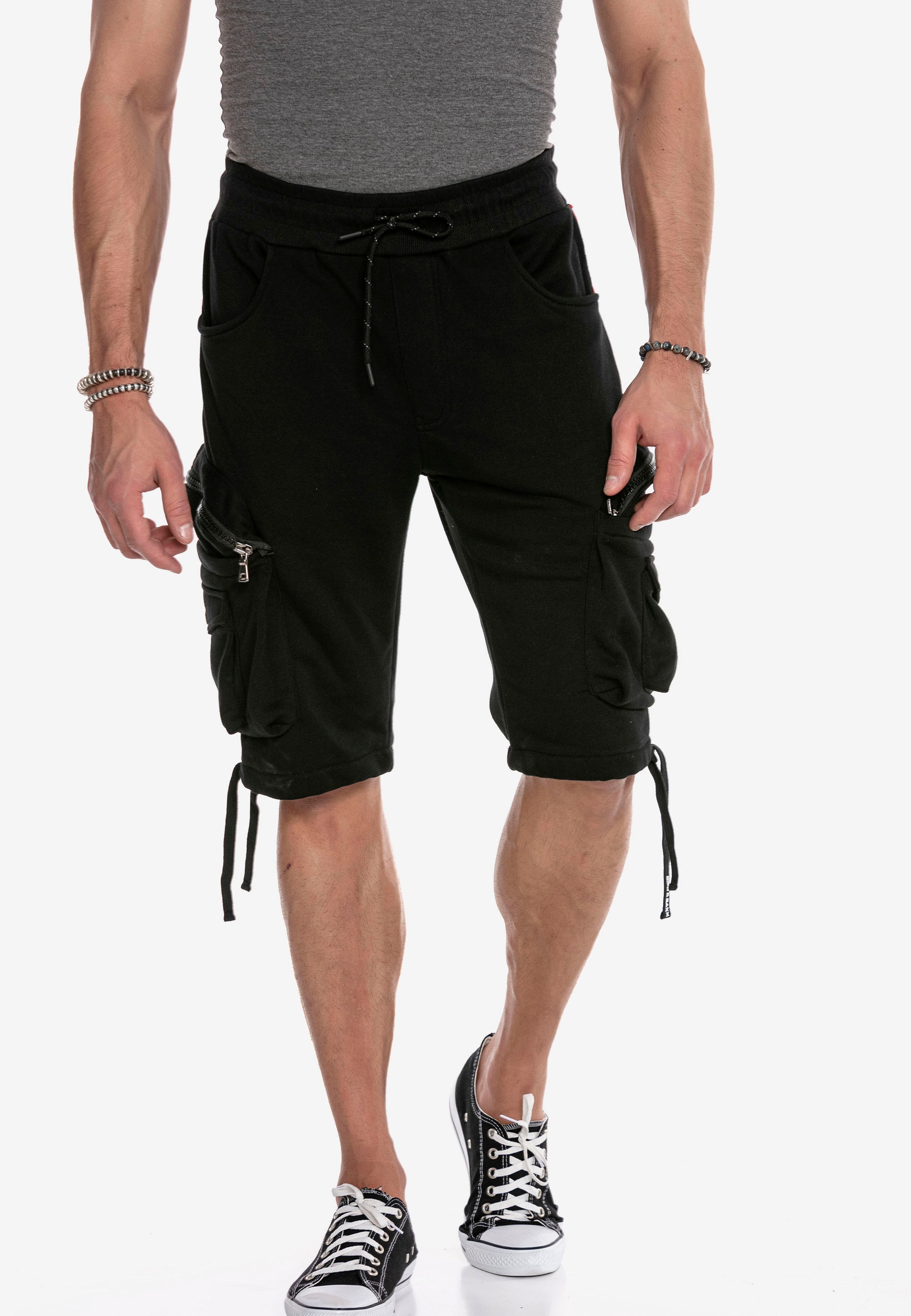 Cipo & Baxx Shorts "CK225", in sportlichem Look