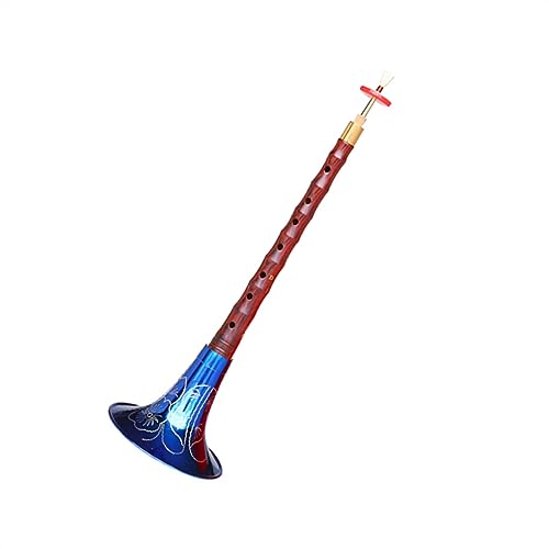 Professionelles Altes Mahagoni-D-Dur-Suona-Musikinstrument Für Anfänger Und Erwachsene Suona für Anfänger (Color : Blue)