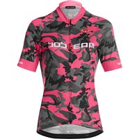 Rennrad Trikot, BOBTEAM Amo Camo Damentrikot, Größe S, Radsportbekleidung