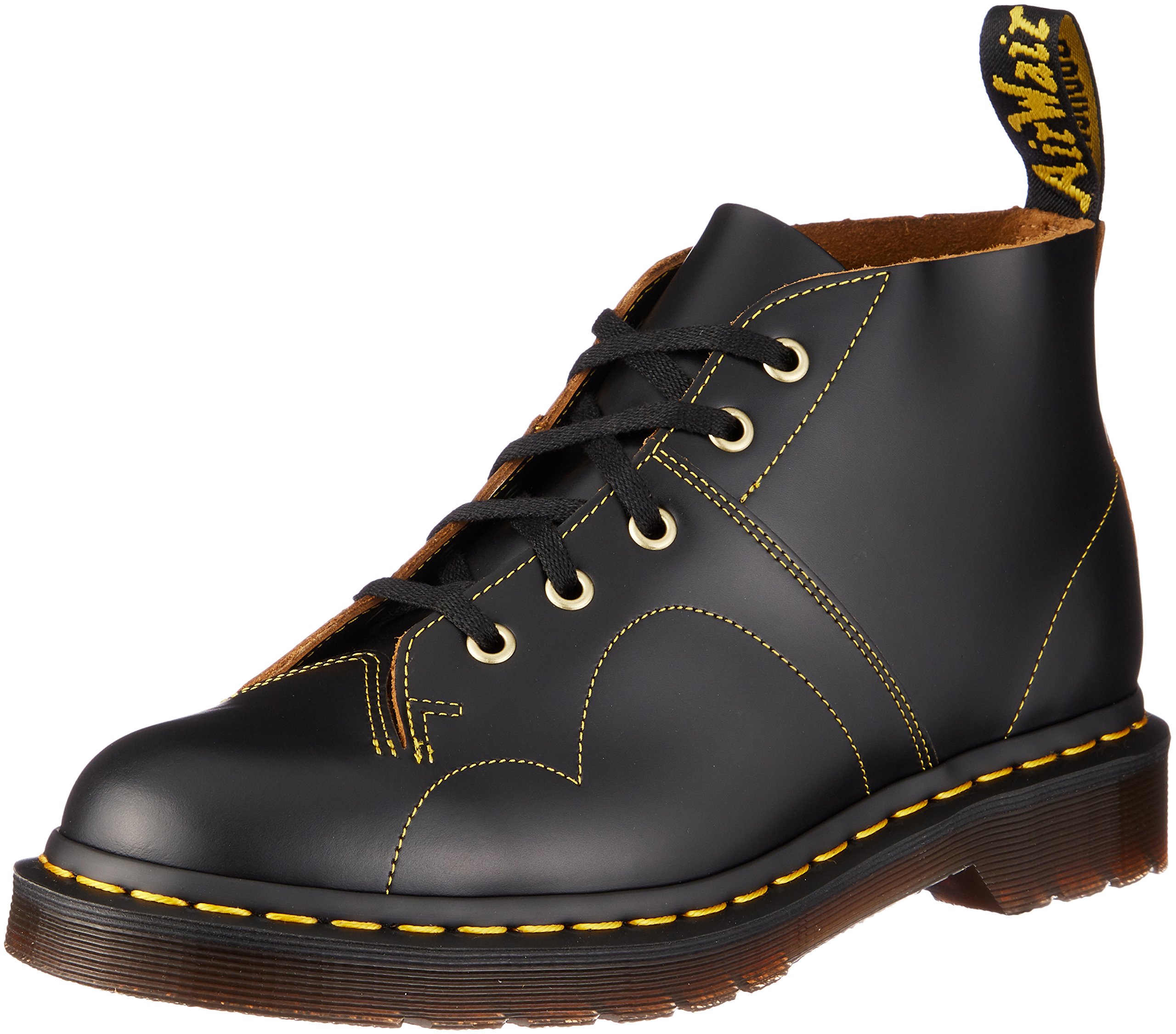 Dr. Martens Monnkey Boot Church Unisex-Erwachsene halbschuhe, Schwarz (Black), 44 EU