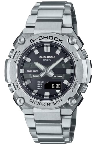 Casio G-Shock GST-B600D-1AJF [G-Shock G-Steel], Silber, silber, Modern