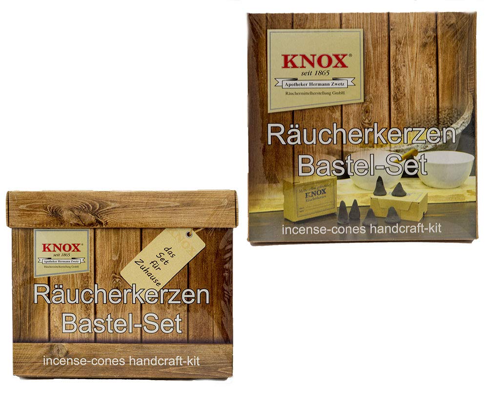 KNOX Räucherkerzen-Bastelset - Räucherkerzen zum Selbstherstellen - Made in Germany