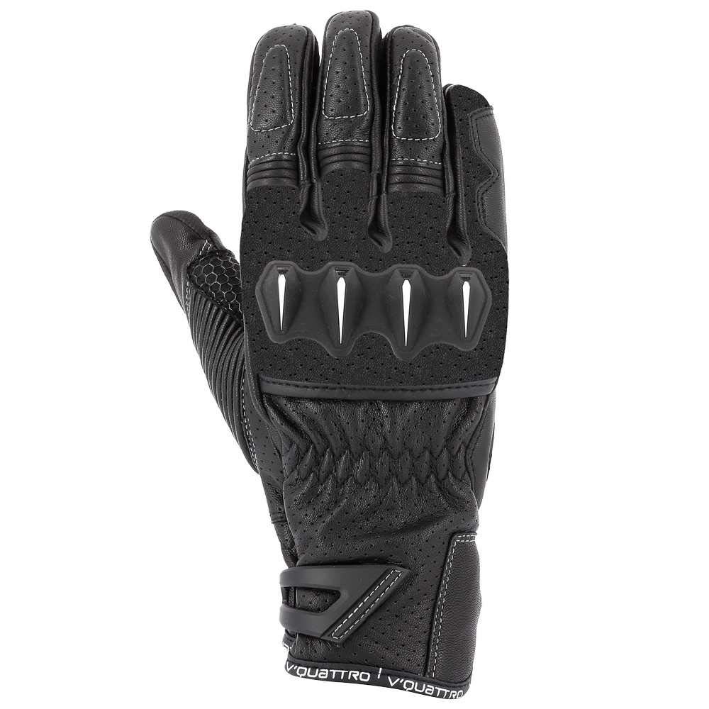 V Quattro Design Rc 18 Herren Handschuhe, Schwarz, Größe XL