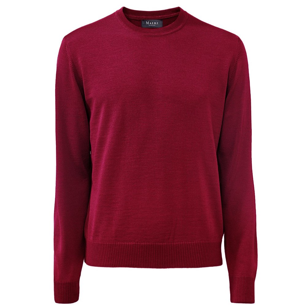 Maerz Herren Pullover 490500, Gr. 58, Rot (495)