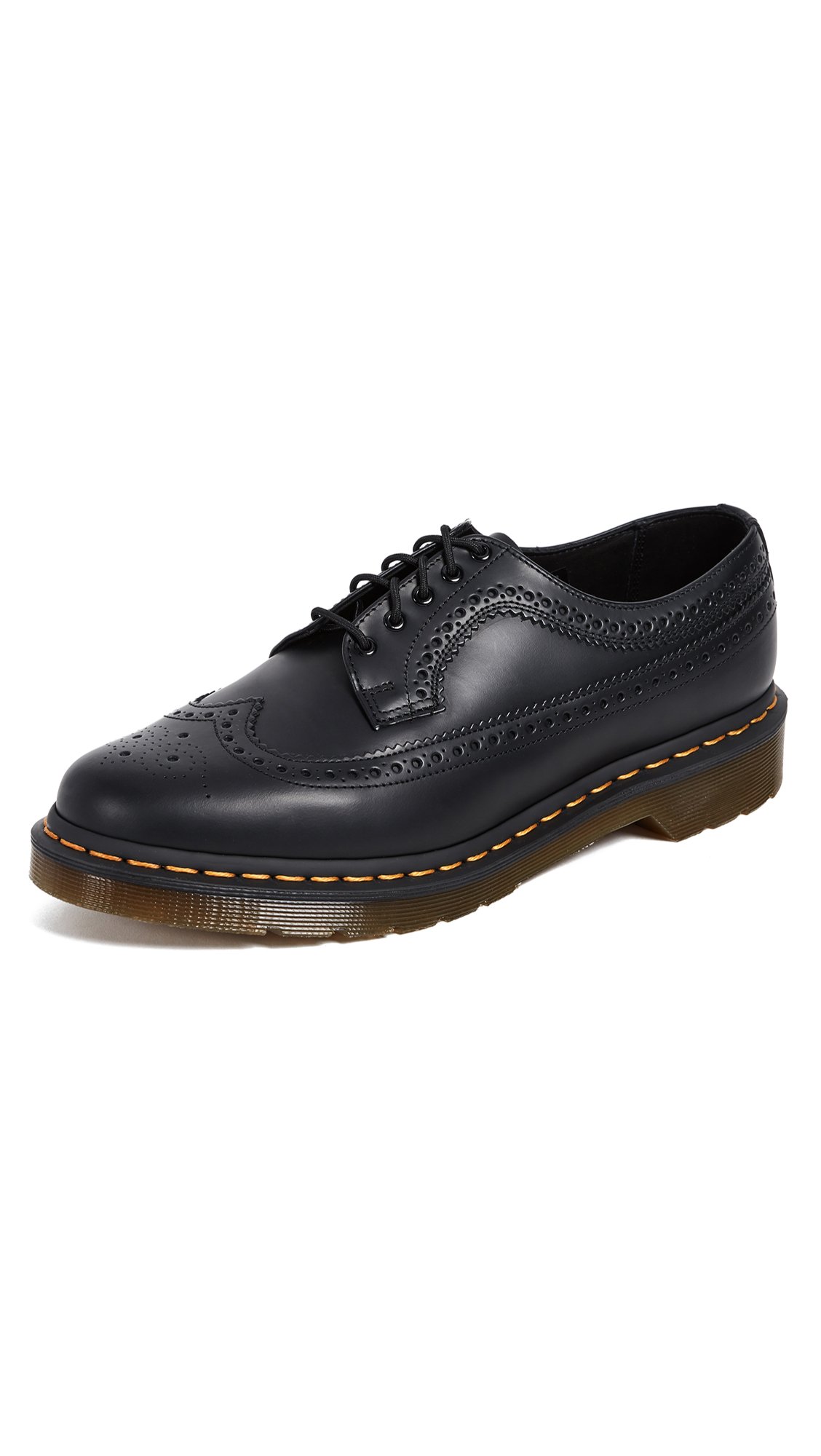 Dr. Martens Unisex 3989 13844001 Brogue Schnürhalbschuhe, Schwarz (Black), 41 EU