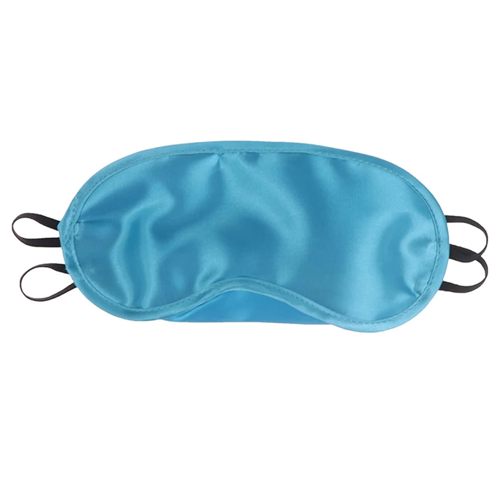 Blackout Schlafmasken, Augenmaske aus Seide, 1 Stück, Augenmaske aus Seide, Augenschirm, weiche Augenbinde(Blue)