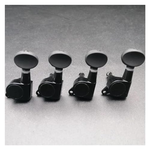 Strings Tuning Pegs Mechaniken Für Gitarre 4er-Pack Ukulele-Stimmwirbel, versiegelte Zahnräder, Saitenschlüssel, Stimmwirbelköpfe (Color : 2)