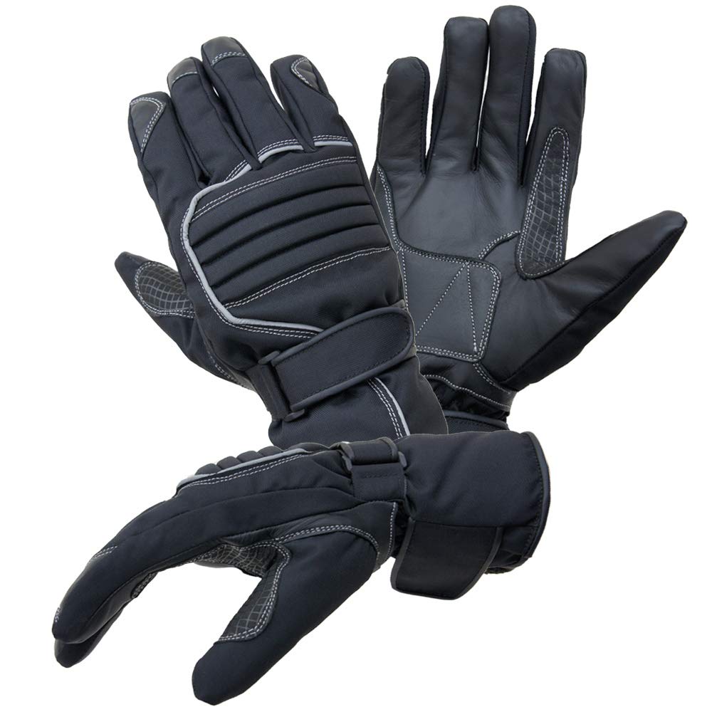 PROANTI Motorradhandschuhe Regen Winter Motorrad Handschuhe - Größe XXL