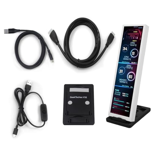 Qsvbeeqj USB C Anschluss 22,4 cm Computermonitore klare Displays Entertainment Features Stream Browsing