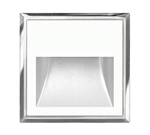 daisalux Lecu Solarleuchte Lecu/A suelo-cc weiß/Glas klar chrom/chrom