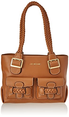 Love Moschino Damen Jc4218pp0gkj0201 Schultertasche, Camel