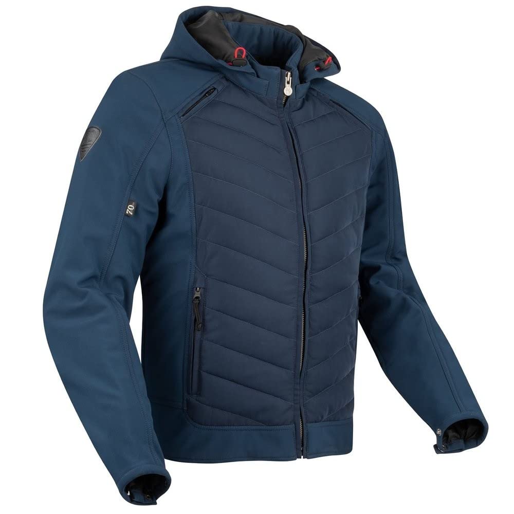 SEGURA, Herren Motorradjacke Natcho navy, L