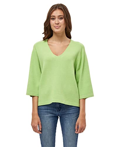 Peppercorn Damen Rosalia 3-4 Sleeve Curved Pullover mit 3 4 Arm, 3011 Opaline Gree, 50 EU