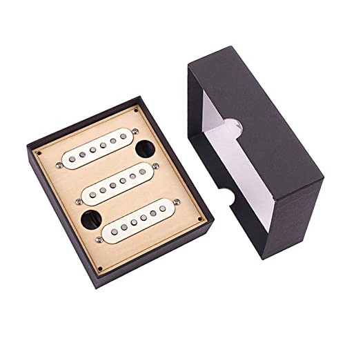 ZENGXUE 3 Stück Vintage Single Coil Pickup Set Für E- Gitarre 6 String N/M/B Humbucker Tonabnehmer Set