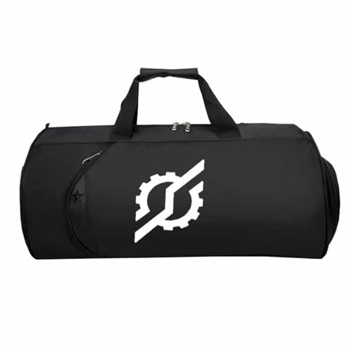 Kam-en Rid-er HandgepäCk Tasche, Leichte Faltbare Duffel Taschen, Weekender Tasche Herren Damen Flugzeug(Black 8)