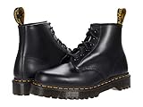 Dr. Martens 6 Eye Boot Springerstiefel, Black Smooth, 42 EU