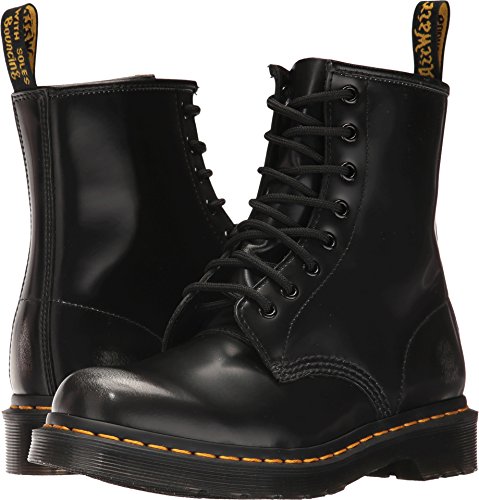 Dr. Martens Damen 1460 Nappa Brogue Schnürhalbschuhe, Schwarz (Black), 39 EU