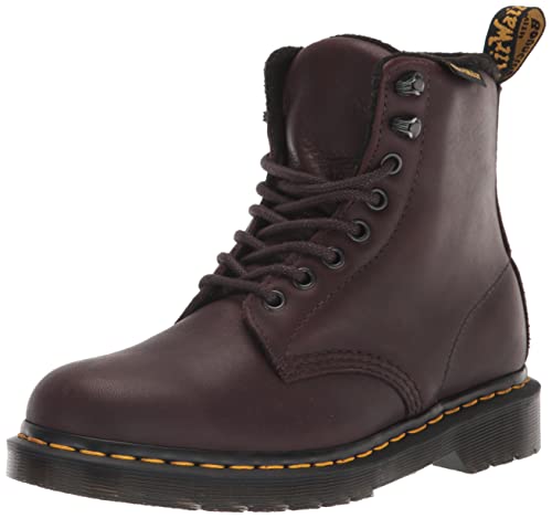 Dr. Martens Stiefel Warmf, Schnuer Sportb, dunkel-braun(darkbrown), Gr. 41