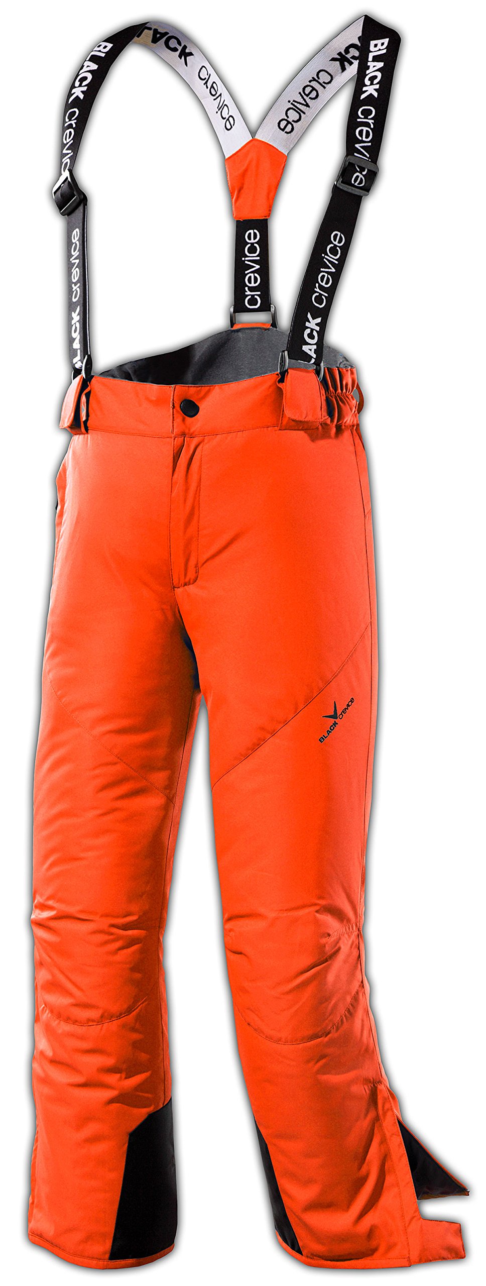 Black Crevice Kinder Skihose, orange, 176