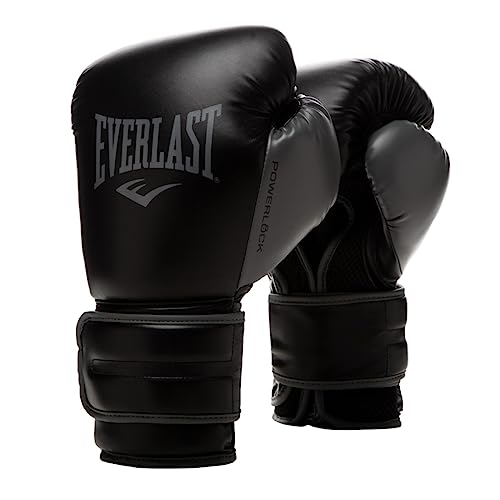 EVERLAST Powerlock 2R Trainingshandschuhe - Schwarz - 14oz