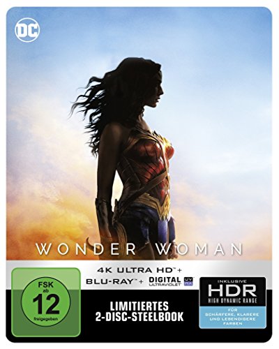 Wonder Woman als Steelbook (Limited Edition) (4K Ultra HD + 2D Blu-ray) [Blu-ray]