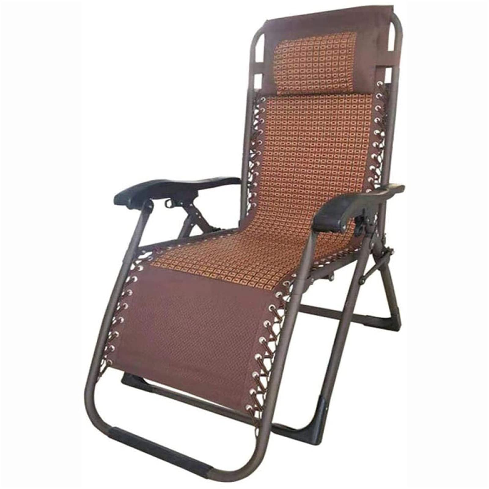 YTGDBDG Outdoor-Sessel, Zero Gravity Lounge Chair, Liegende Outdoor-Loungesessel, Liegestühle für Patio- und Terrassengärten, Blau-weiß gestreift