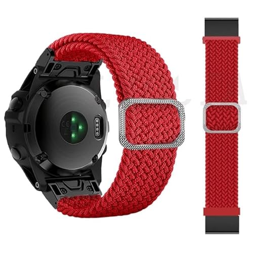 OPKDE Sport-Nylon-Armband für Garmin Fenix 6X 6 Pro 5X 5 7X 7 3HR Forerunner 935 Smart Watch, Schnellverschluss-Armband 26 mm 22 mm, For Forerunner 935 945, Achat