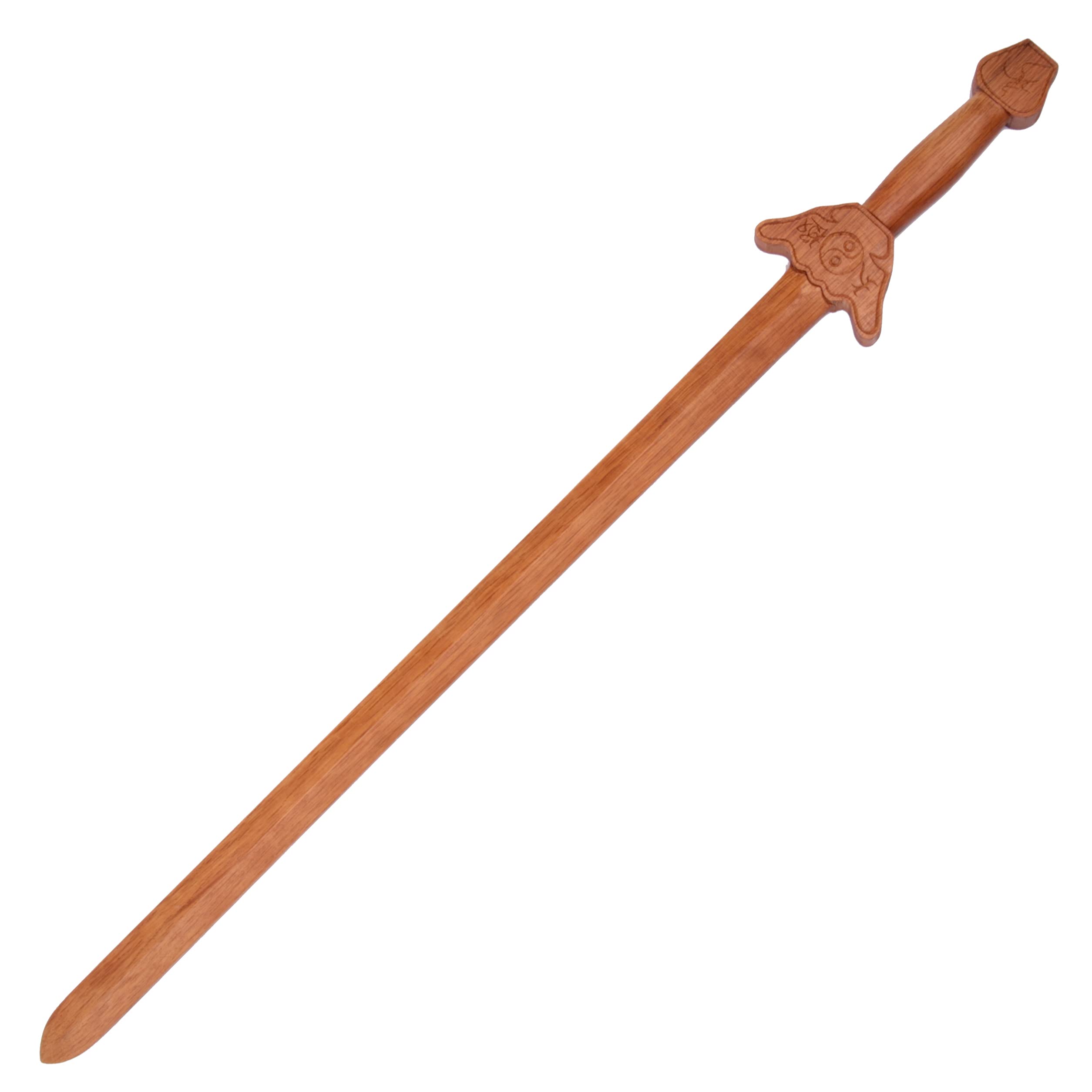 DEPICE Jian/Tai-Chi Schwert Holz, Länge: ca. 91 cm, Gewicht ca. 480g, ohne Leimstellen, EIN Stück, Kung-Fu, Tai-Chi, Natur