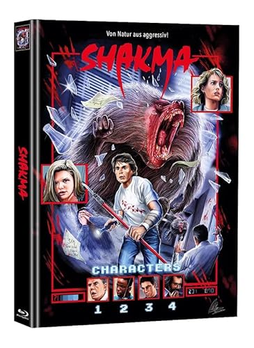 Shakma - Mediabook - Cover B - Super Spooky Stories - Limited-Edition auf 222 Stück (Blu-ray) (+ Bonus-Blu-ray)