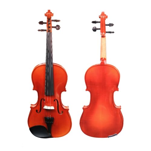 Geige Massivholz-Violine für Anfänger, handgefertigte Violine für Erwachsene (Color : 3/4)